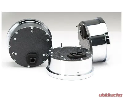 Dakota Digital 5.4" Triple Round Carbon Fiber MHX System for Custom Metric Builds - MHX-1020-C-R