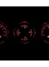 Dakota Digital 5.4" Triple Round Black Alloy MHX System Metric Custom Build MHX-1020-K-R                                     - MHX-1020-K-R - Image 2