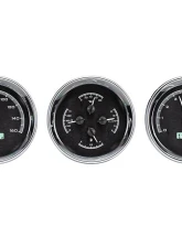 Dakota Digital 5.4" Triple Round Black Alloy MHX System for Custom Builds MHX-1020-K-W                                     - MHX-1020-K-W - Image 3