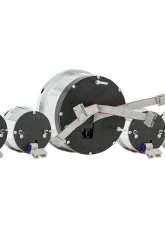 Dakota Digital MHX-1022-K-W 5-Piece Round Black Alloy 5-1/2"/3" Metric Custom Build                                     - MHX-1022-K-W - Image 3