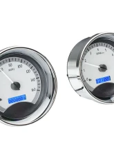 Dakota Digital 5.4"/2.3" 6-Piece Round Silver Alloy MHX System Metric Custom Build MHX-1024-S-B                                     - MHX-1024-S-B - Image 2