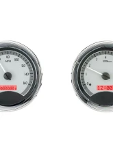 Dakota Digital 6-Piece Round Silver Alloy MHX System 5.4"/2.3" Metric Custom Build MHX-1024-S-R                                     - MHX-1024-S-R - Image 2