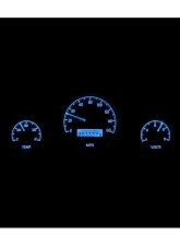 Dakota Digital 5-Piece Round Silver Alloy MHX System for Metric Custom Builds MHX-1050-S-B                                     - MHX-1050-S-B - Image 2