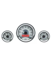 Dakota Digital 5-Piece Round Silver Alloy MHX System Metric Custom Build MHX-1050-S-R                                     - MHX-1050-S-R - Image 3