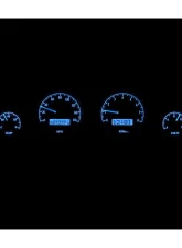 Dakota Digital MHX-1060-S-B 6-Piece Round Silver Alloy Metric Custom Build System                                     - MHX-1060-S-B - Image 2