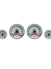 Dakota Digital MHX-1060-S-R 6-Piece Round Silver Alloy Metric Custom Build System                                     - MHX-1060-S-R - Image 3