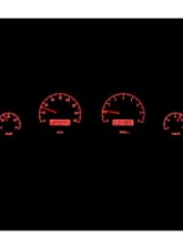 Dakota Digital MHX-1060-S-R 6-Piece Round Silver Alloy Metric Custom Build System                                     - MHX-1060-S-R - Image 2