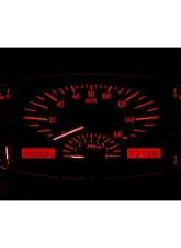 Dakota Digital Chrome Plating Silver Alloy MHX-32F-S-R Metric Custom Build                                     - MHX-32F-S-R - Image 2