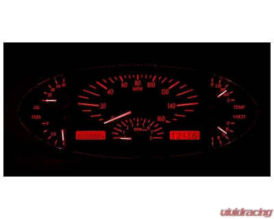 Dakota Digital Chrome Plating Silver Alloy MHX-32F-S-R Metric Custom Build - MHX-32F-S-R