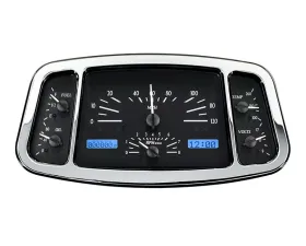 Dakota Digital MHX-33F-K-B Black Alloy Metric Custom Build System 11.665