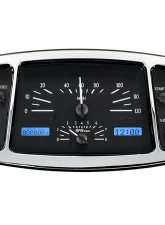 Dakota Digital MHX-33F-K-B Black Alloy Metric Custom Build System 11.665"x5.785"                                     - MHX-33F-K-B - Image 3