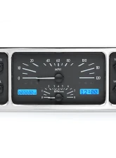 Dakota Digital MHX-35F-K-B 11.38"x4.63" Black Alloy Metric Custom Build System                                     - MHX-35F-K-B - Image 3