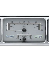 Dakota Digital MHX-35F-S-W Silver Alloy 11.38"x4.63" Metric Custom Build System                                     - MHX-35F-S-W - Image 3