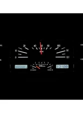 Dakota Digital MHX-37C-K-W Black Alloy 4.5"x12.20" Metric Custom Build System                                     - MHX-37C-K-W - Image 2