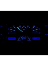 Dakota Digital MHX-37C-S-B 4.5"x12.20" Silver Alloy Metric Custom Build System                                     - MHX-37C-S-B - Image 2