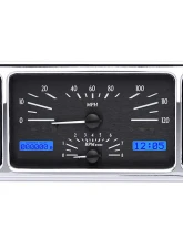 Dakota Digital MHX-37F-K-B Black Alloy Metric Custom Build 11.00"x 4.65" System                                     - MHX-37F-K-B - Image 4