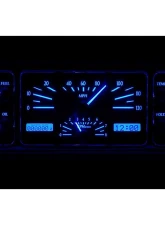 Dakota Digital MHX-37F-K-B Black Alloy Metric Custom Build 11.00"x 4.65" System                                     - MHX-37F-K-B - Image 3