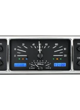 Dakota Digital MHX-39C-K-B 12"x4" Black Alloy Metric Custom Build System                                     - MHX-39C-K-B - Image 4