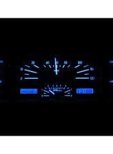 Dakota Digital MHX-39C-K-B 12"x4" Black Alloy Metric Custom Build System                                     - MHX-39C-K-B - Image 3