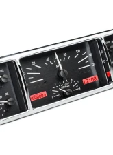 Dakota Digital MHX-39C-K-R 12"x4" Black Alloy Metric Custom Build System                                     - MHX-39C-K-R - Image 2