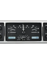 Dakota Digital MHX-39C-K-W 12"x4" Black Alloy Metric Custom Build System                                     - MHX-39C-K-W - Image 3