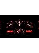 Dakota Digital MHX-39C-S-R 12"x4" Silver Alloy Metric Custom Build System                                     - MHX-39C-S-R - Image 2