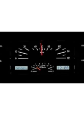 Dakota Digital MHX-39C-S-W 12"x4" Silver Alloy Metric Custom Build System                                     - MHX-39C-S-W - Image 2