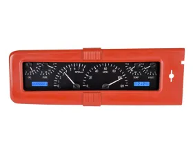 Dakota Digital MHX-40C-K-B Custom Black Alloy Metric System 13.590