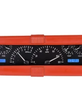 Dakota Digital MHX-40C-K-B Custom Black Alloy Metric System 13.590"x4.039"                                     - MHX-40C-K-B - Image 5