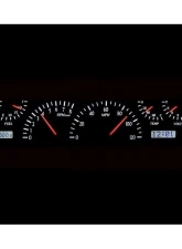 Dakota Digital MHX-40C-PU-K-B Black Alloy System 12.450"x4.450" Custom Build                                     - MHX-40C-PU-K-B - Image 2