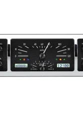 Dakota Digital MHX-40C-PU-K-W Black Alloy 12.450"x4.450" Metric Custom Build System                                     - MHX-40C-PU-K-W - Image 4