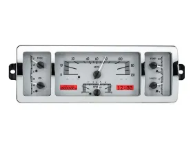 Dakota Digital MHX-40C-PU-S-R Silver Alloy 12.450