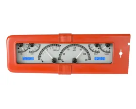 Dakota Digital MHX-40C-S-B Silver Alloy Metric Custom Build 13.590