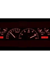 Dakota Digital MHX-40C-S-R Silver Alloy Metric Custom Build 13.590"x4.039"                                     - MHX-40C-S-R - Image 3