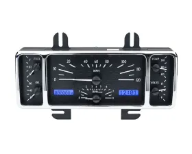 Dakota Digital MHX-40F-K-B Black Alloy 3.90