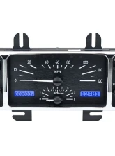 Dakota Digital MHX-40F-K-B Black Alloy 3.90"x10.50" Metric Custom Build System                                     - MHX-40F-K-B - Image 4