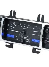 Dakota Digital MHX-40F-K-B Black Alloy 3.90"x10.50" Metric Custom Build System                                     - MHX-40F-K-B - Image 2