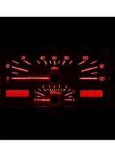 Dakota Digital MHX-40F-K-R Black Alloy 3.90"x10.50" Metric Custom Build System                                     - MHX-40F-K-R - Image 2