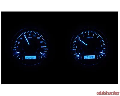 Dakota Digital Carbon Fiber MHX System for Chevrolet 1948-1953, Custom Build, Metric - MHX-47C-PU-C-B