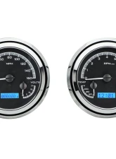 Dakota Digital Black Alloy MHX System for Chevrolet 1948-1953, Custom Build, Metric                                     - MHX-47C-PU-K-B - Image 4