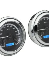 Dakota Digital Black Alloy MHX System for Chevrolet 1948-1953, Custom Build, Metric                                     - MHX-47C-PU-K-B - Image 2