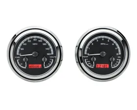 Dakota Digital Black Alloy MHX System for Chevrolet 1948-1953, Custom Build MHX-47C-PU-K-R