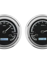 Dakota Digital Black Alloy MHX System for Chevrolet 1948-1953, Custom Build, Metric Fitment                                     - MHX-47C-PU-K-W - Image 3