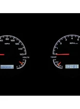 Dakota Digital Black Alloy MHX System for Chevrolet 1948-1953, Custom Build, Metric Fitment                                     - MHX-47C-PU-K-W - Image 2