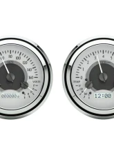 Dakota Digital Silver Alloy MHX System for Chevrolet 1948-1953, Custom Build, Metric                                     - MHX-47C-PU-S-W - Image 3