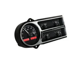 Dakota Digital Black Alloy MHX System for Ford 1948-1950 Custom Build MHX-48F-PU-K-R