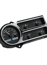 Dakota Digital Black Alloy MHX System for Ford 1948-1950, Custom Build, Metric Fitment                                     - MHX-48F-PU-K-W - Image 3