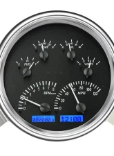 Dakota Digital Black Alloy MHX System for Chevrolet 1949-1950 Custom Build MHX-49C-K-B                                     - MHX-49C-K-B - Image 4