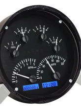 Dakota Digital Black Alloy MHX System for Chevrolet 1949-1950 Custom Build MHX-49C-K-B                                     - MHX-49C-K-B - Image 2