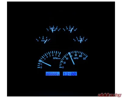 Dakota Digital Black Alloy MHX System for Chevrolet 1949-1950 Custom Build MHX-49C-K-B - MHX-49C-K-B